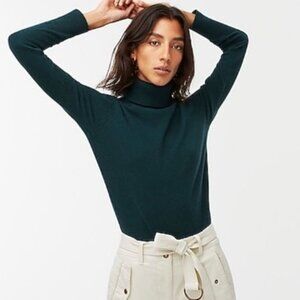 NWT J.Crew Everyday cashmere turtleneck sweater